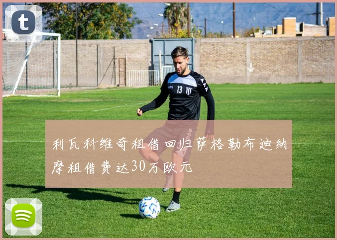利瓦科维奇租借回归萨格勒布迪纳摩租借费达30万欧元